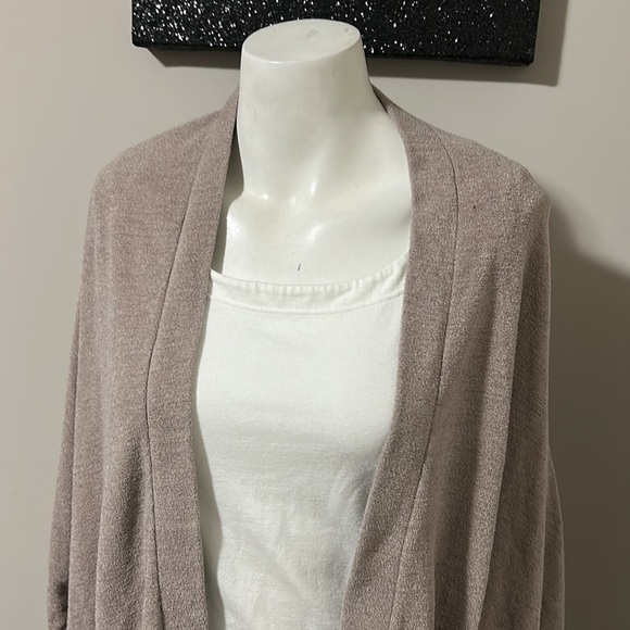 BAREFOOT DREAMS CozyChic ultra Lite Cardigan Grey Skies One Size - Picture 4 of 12